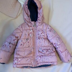 OshKosh B'gosh Pink Star Puffer Jacket